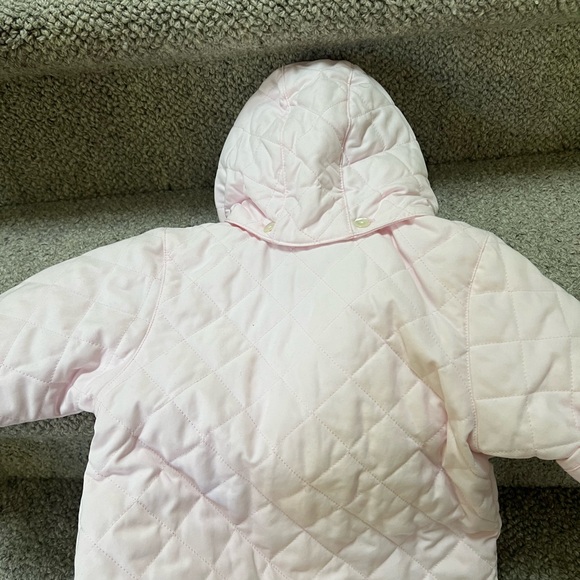 Emilie et Rose quilted pink barn jacket | 9mo. | new with tags - Picture 4 of 7